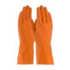 Flocklined latex gloves-2